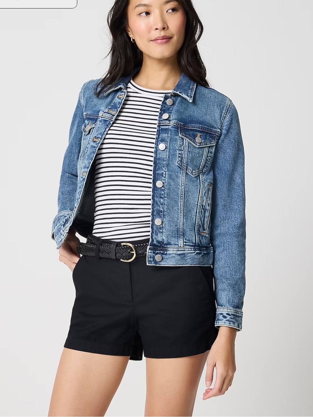J. Crew Black Chino 3.5’ Shorts Sz 12